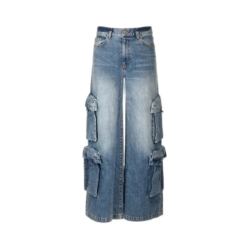 Amiri Wide-Leg Cargo Jeans
