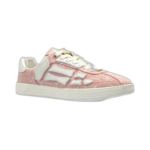 Amiri Bandana Denim Pacific Bones Sneakers