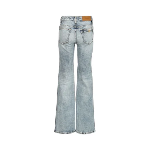Amiri Ma Logo Patch Flared Jeans