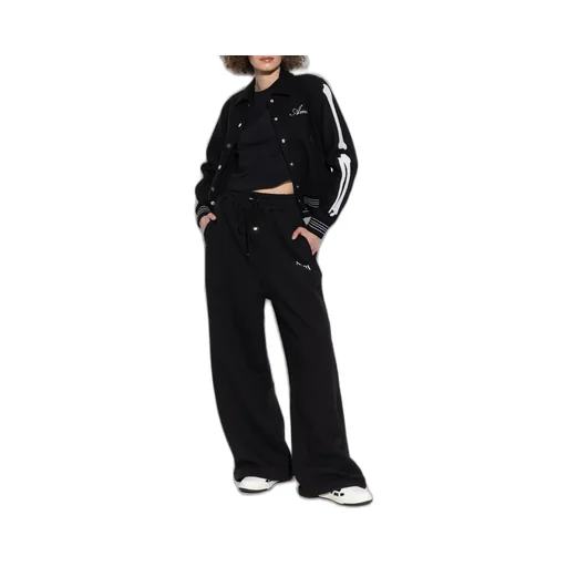 Amiri Logo Printed Wide Leg Sweatpants