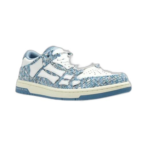 Amiri Boucle Skel Top Sneakers