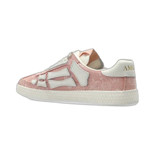 Amiri Bandana Denim Pacific Bones Sneakers