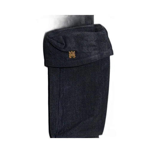 Amiri Waxed Baggy Cargo Jeans