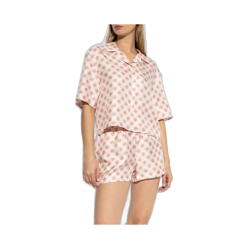 Amiri Allover Ma Printed Short-Sleeved Shirt