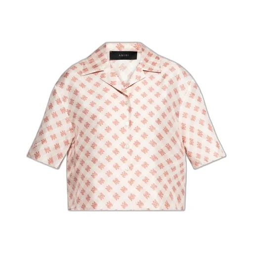 Amiri Allover Ma Printed Short-Sleeved Shirt