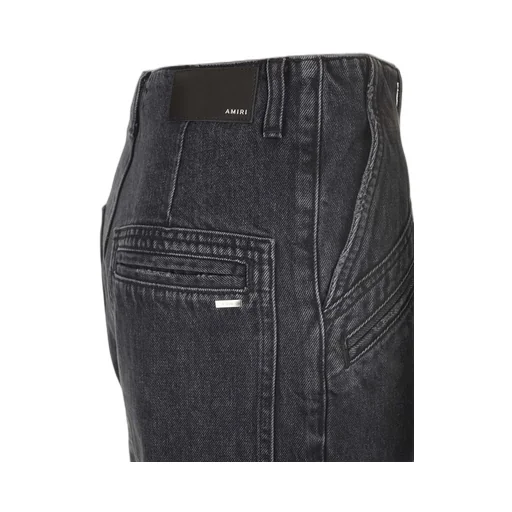 Amiri Wide-Leg Cargo Loose Jeans