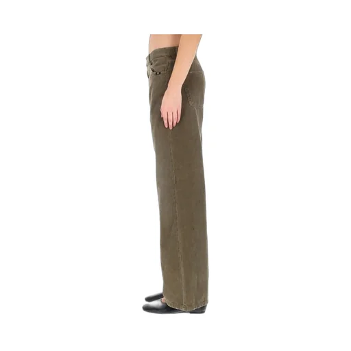 Amish Wide-Leg Velvet Pants