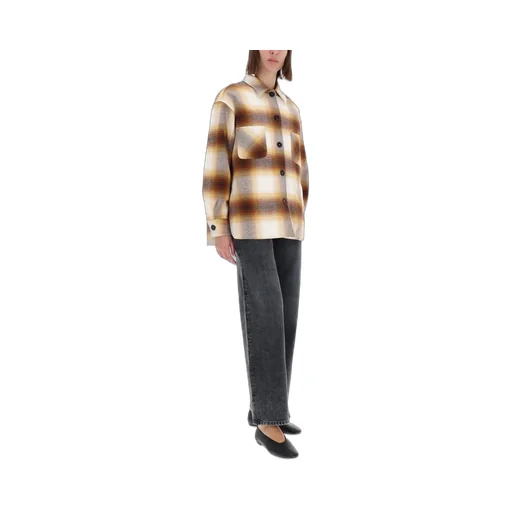 Amish Plaid Overshirt Jacket