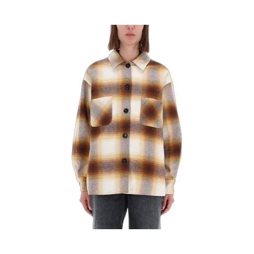 Amish Plaid Overshirt Jacket