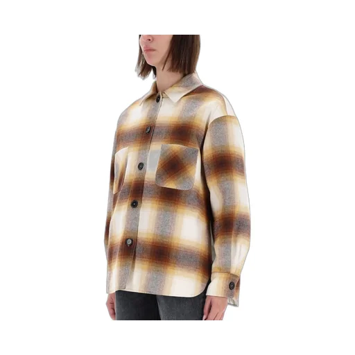 Amish Plaid Overshirt Jacket