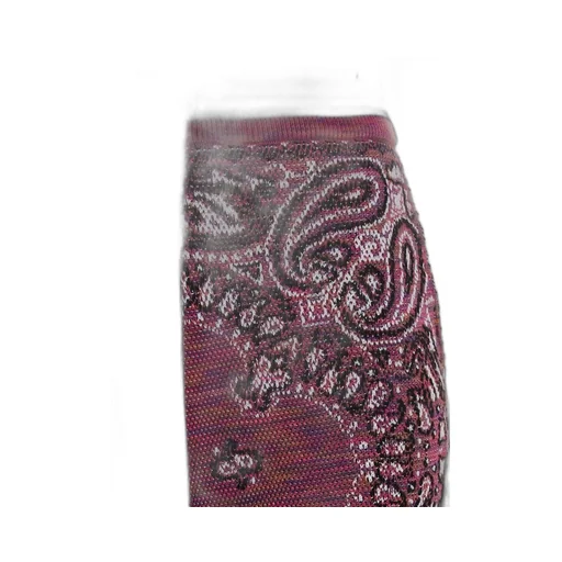 Amiri Bandana-Pattern Knitted Drawstring Pants