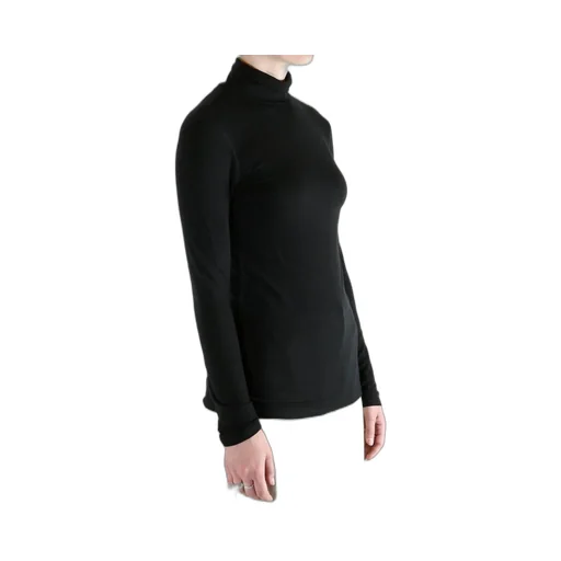 Amomento Turtleneck Long-Sleeved T-Shirt