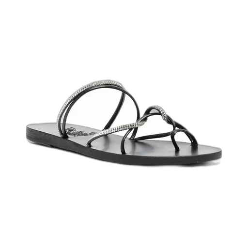Ancient Greek Sandals Fantasia Embellished Slip-On Sandals
