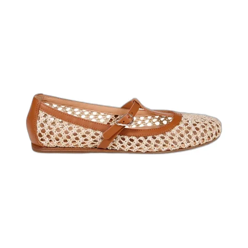 Ancient Greek Sandals Aerati Interwoven Ballerina Shoes
