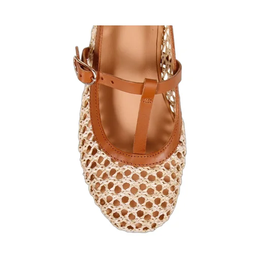 Ancient Greek Sandals Aerati Interwoven Ballerina Shoes