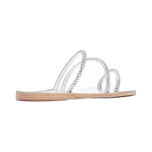 Ancient Greek Sandals Polytimi Embellished Slip-On Sandals