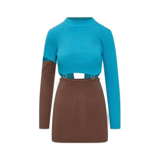Andersson Bell Cutout Belted Dress