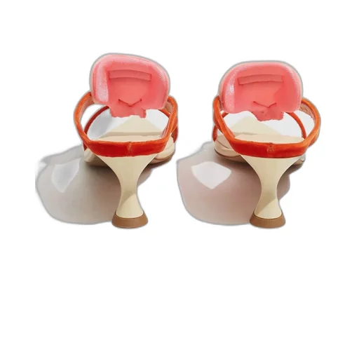 Ancuta Sarca Velvet Pointed-Toe Sandals