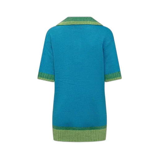 Andersson Bell Argyle Knit Top