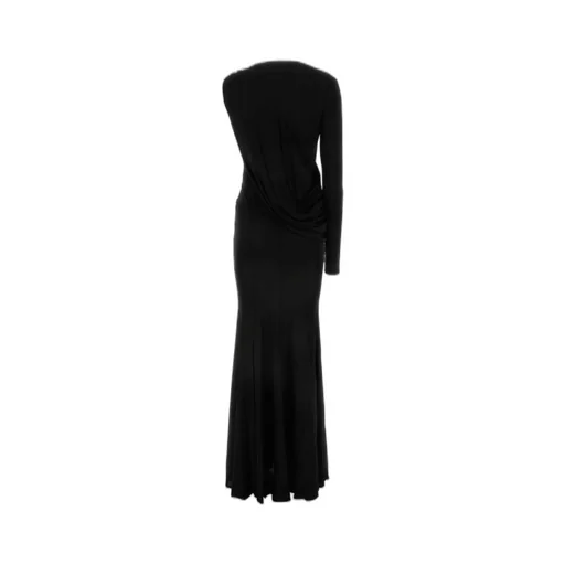 Andrea Adamo Draped Maxi Dress