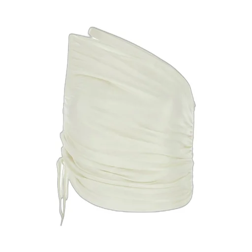 Andrea Adamo Ruched Asymmetric Top