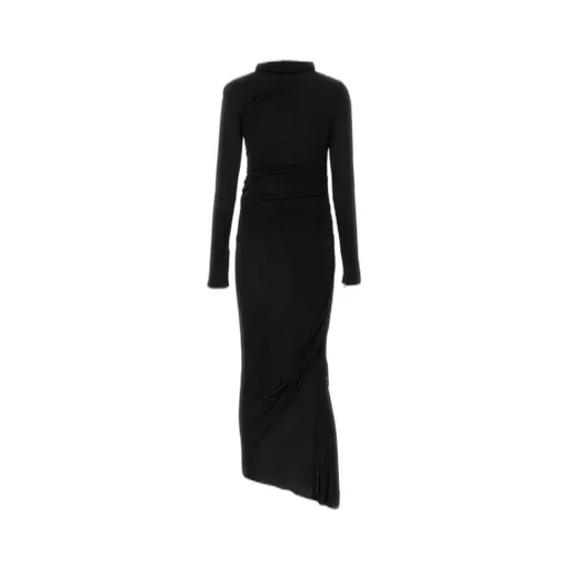 Andrea Adamo Ruched Maxi Dress