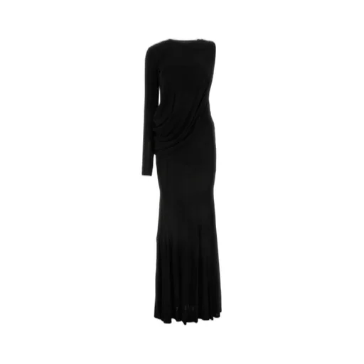 Andrea Adamo Draped Maxi Dress