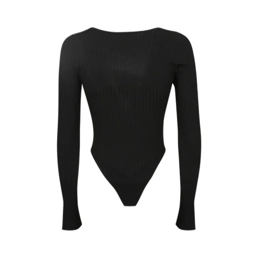 Andrea Adamo Ribbed Knit Body