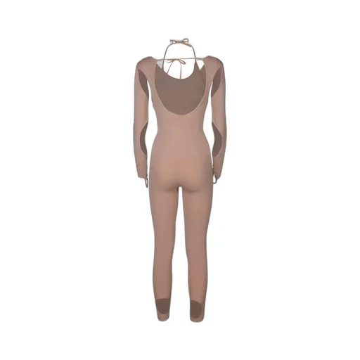 Andrea Adamo Cut Out Accent Jumpsuit