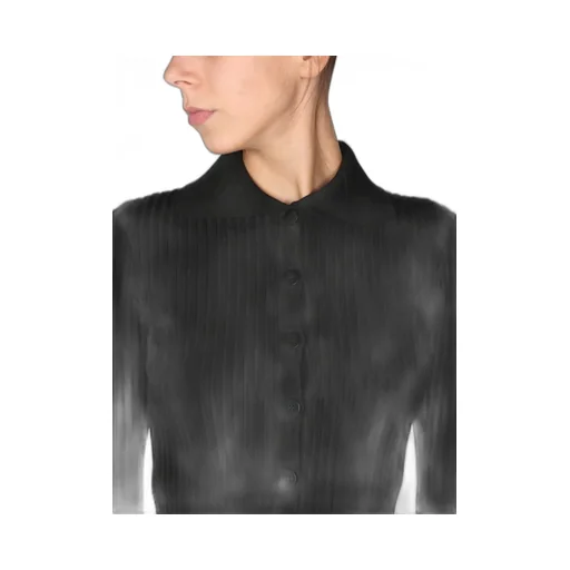 Andrea Adamo Cut Out Detail Cardigan