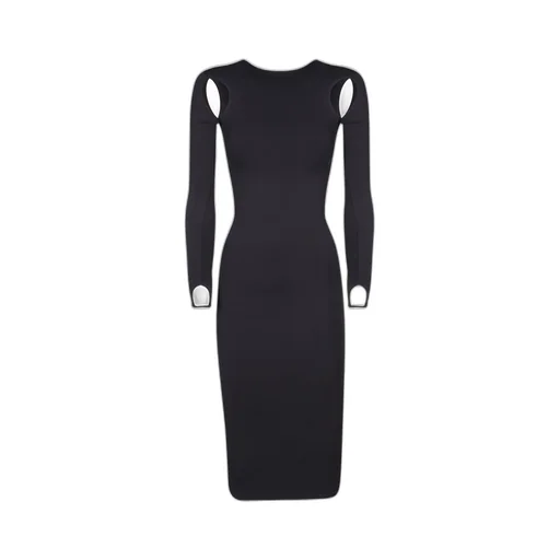 Andrea Adamo Cutout Midi Dress