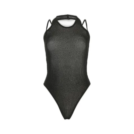Andrea Adamo Open-Knit Scoop-Neck Tank Top