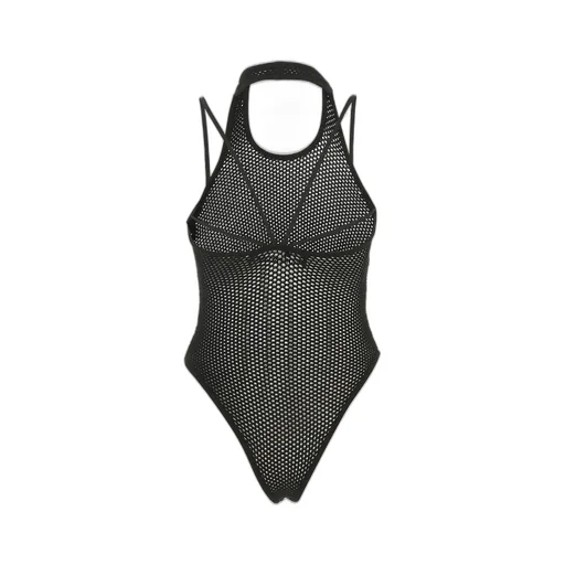 Andrea Adamo Open-Knit Scoop-Neck Tank Top