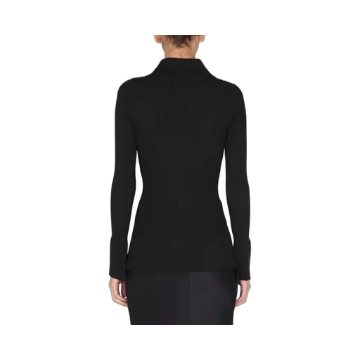 Andrea Adamo Cut Out Detail Cardigan