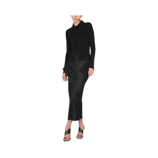 Andrea Adamo Cut Out Detail Cardigan