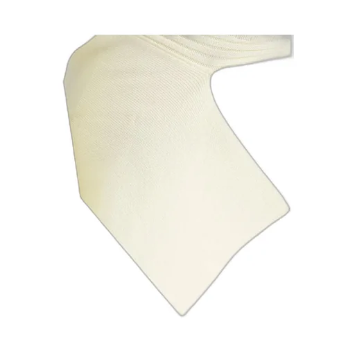 Andrea Adamo Cut-Out Square-Neck Knitted Top