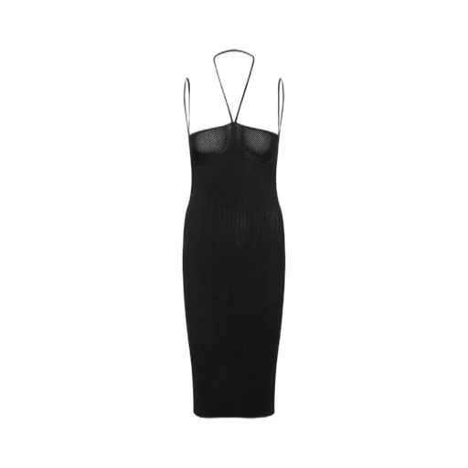 Andrea Adamo Halterneck Midi Dress