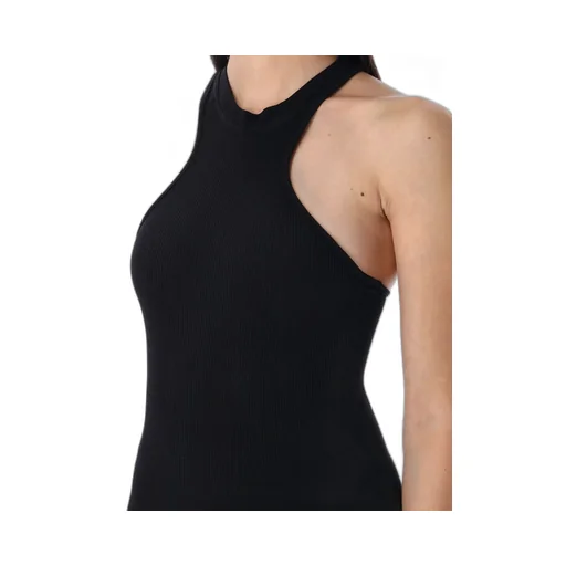 Andreadamo Ribbed Jersey Sleeveless Top