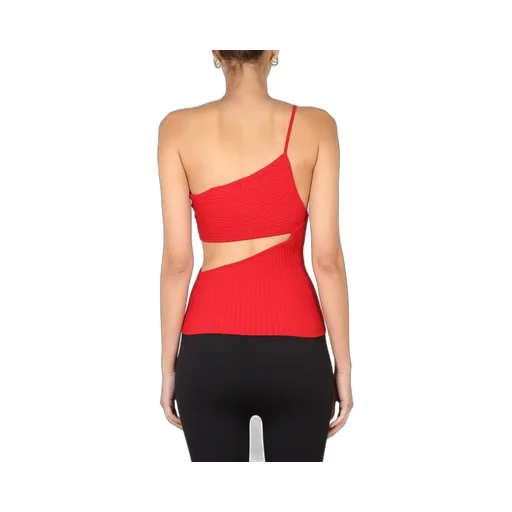 Andreadamo Asymmetric Cutout Top