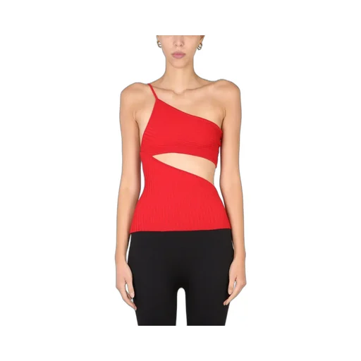 Andreadamo Asymmetric Cutout Top