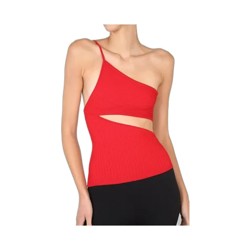 Andreadamo Asymmetric Cutout Top