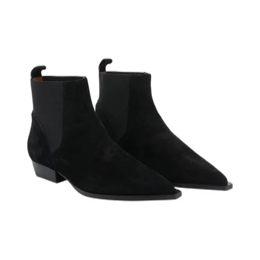 Angel Alarcon Pointed Toe Elasticized Boots