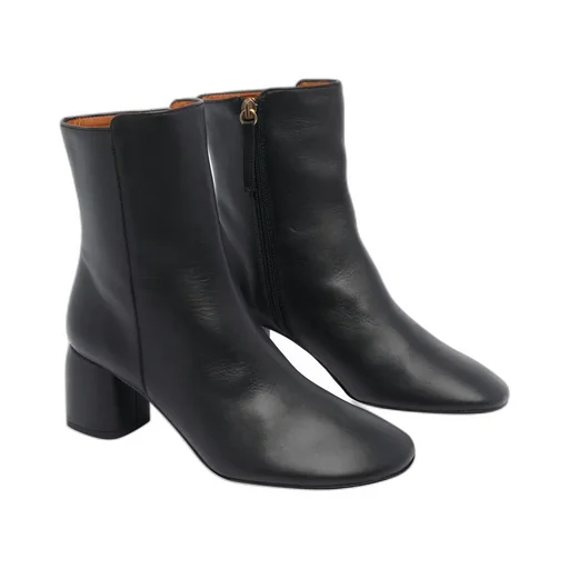 Angel Alarcon Round Toe Zip Boots