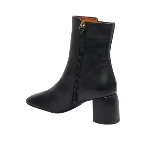 Angel Alarcon Round Toe Zip Boots