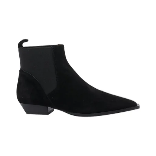 Angel Alarcon Pointed Toe Elasticized Boots