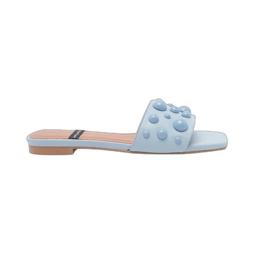 Angel Alarcon Embellished Slide Sandals