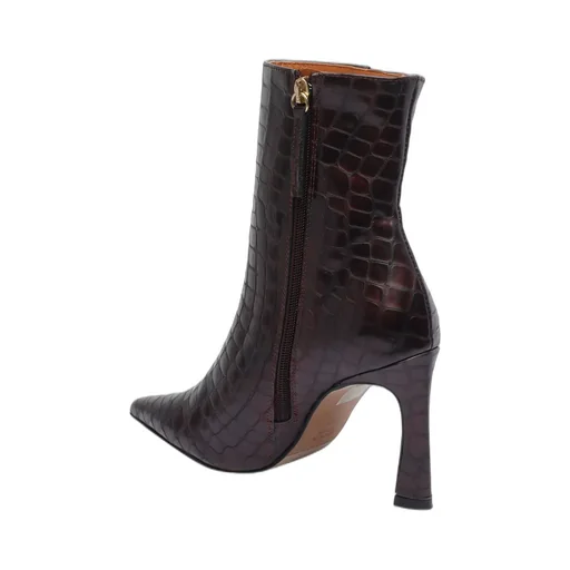 Angel Alarcon Snake Pattern Pump Boots
