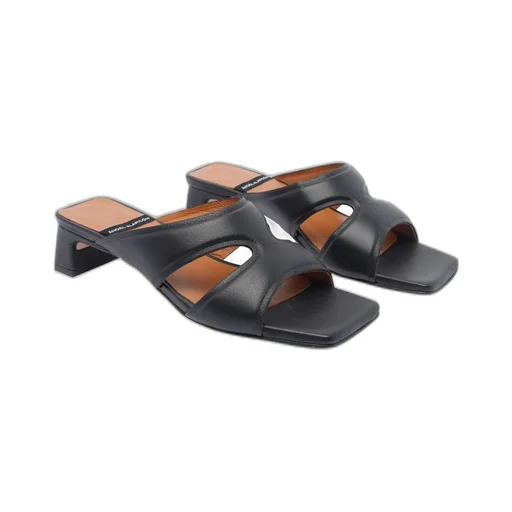 Angel Alarcon Cutout Slide Sandals
