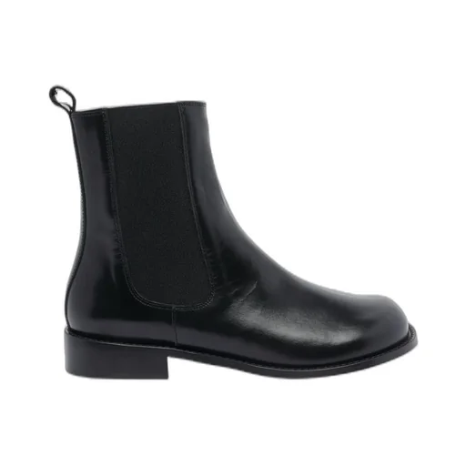 Angel Alarcon Elasticized Round-Toe Boots