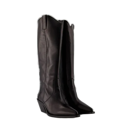 Anine Bing Tania Block Heel Knee-High Boots